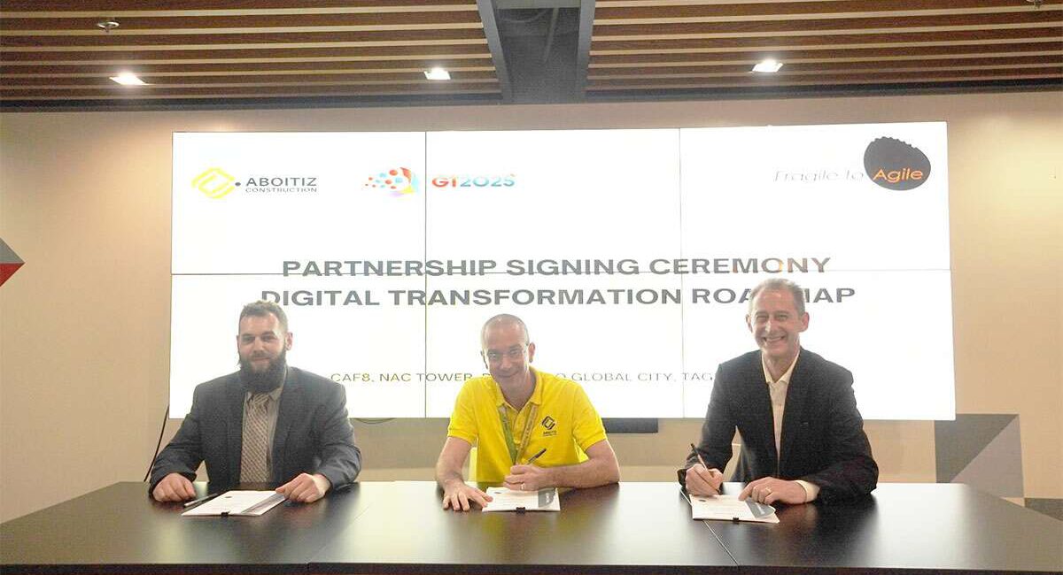 Aboitiz Construction partners with Fragile to Agile to pursue Digital Transformation