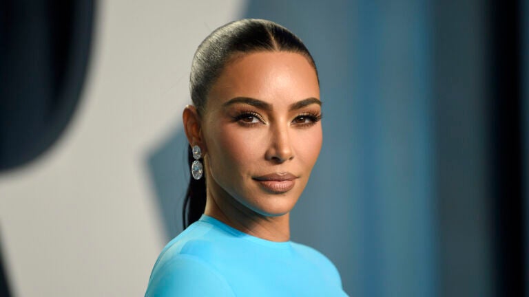 Kim Kardashian visited Boston to speak at Harvard Business School