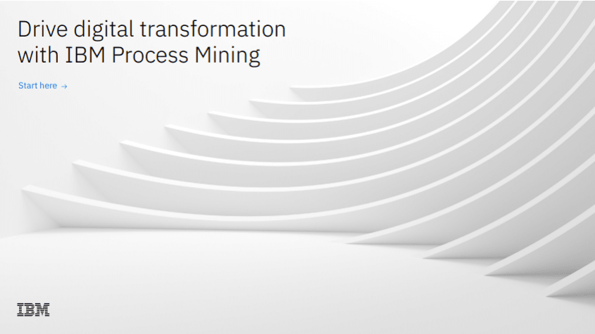 Drive digital transformation with IBM process mining