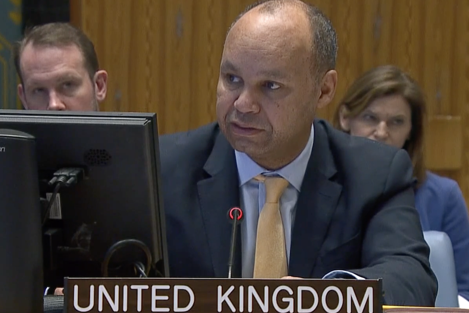 The ‘New Agenda for Peace’ is an opportunity to put prevention centre and to save lives down the line: UK Statement at the UN Security Council