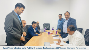 Cyret Technologies and Instron Technologies Join hands to Accelerate the Digital Transformation in Manufacturing Sector