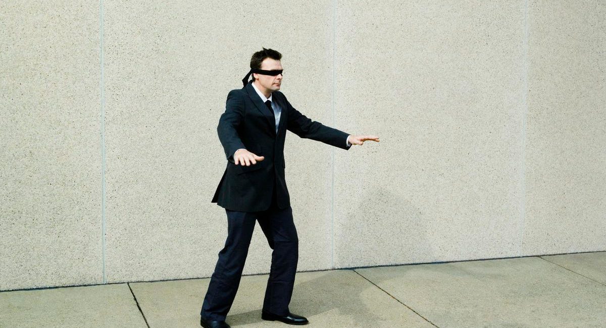 Do You Run Your Business With A Blindfold On?