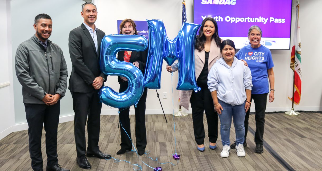 SANDAG Youth Opportunity Pass hits milestone with 5 million rides