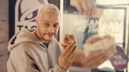 Taco Bell’s breakfast sales soar. It can thank Pete Davidson