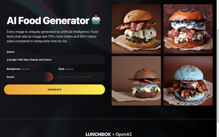 Restaurants are now using generative AI to create menu photos that could convince customers to order more