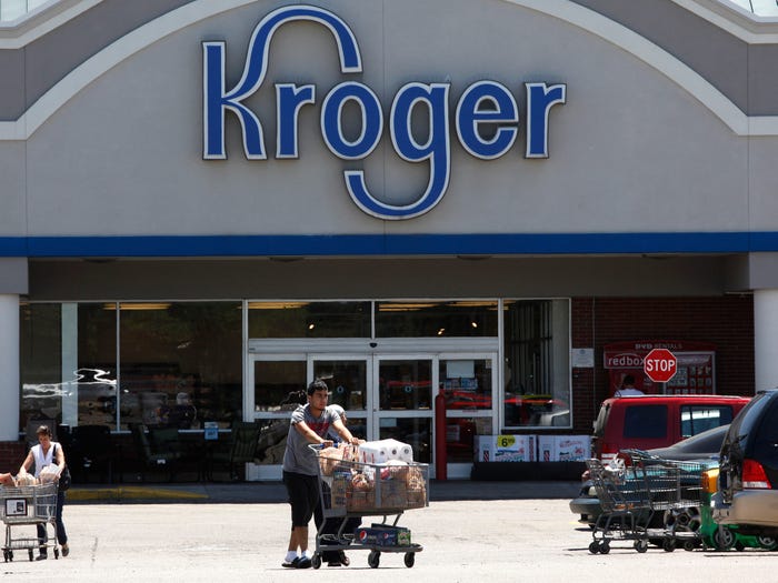 Kroger is texting and emailing former staff to try to make them 'boomerang' back after leaving, report says