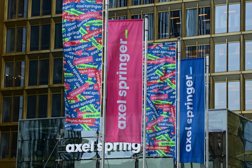 Axel Springer to Restructure German Business in Shift to U.S. Focus