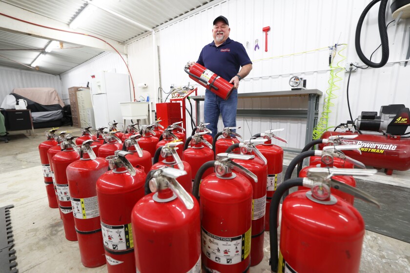 East Grand Forks fire extinguisher business is a family affair