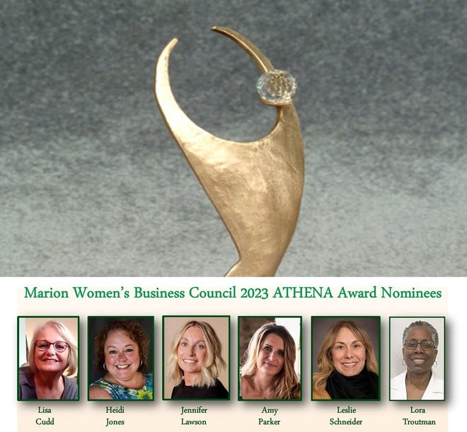 Marion Women's Business Council hosts Athena Award luncheon March 13