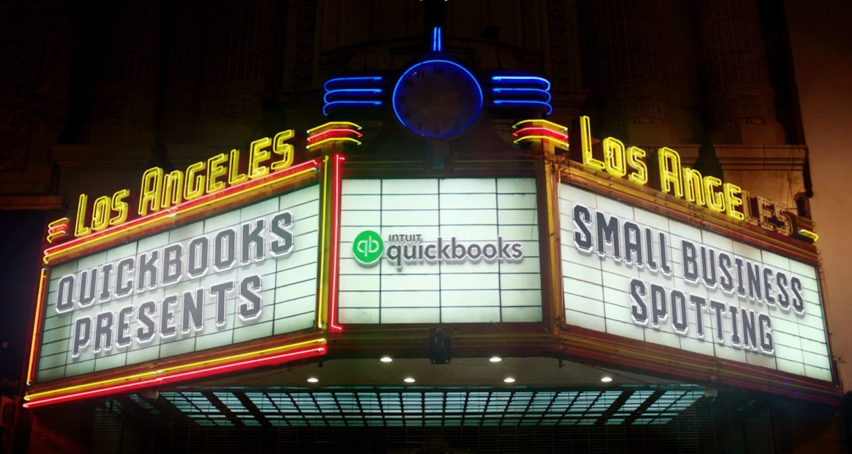QuickBooks caters to film tourists by highlighting small business cameos