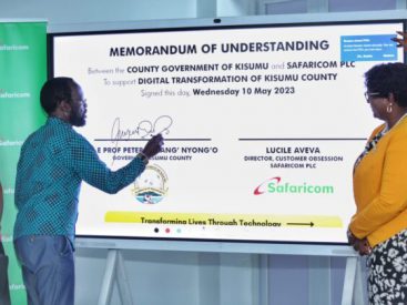 Safaricom, lake region bloc in deal to accelerate digital transformation