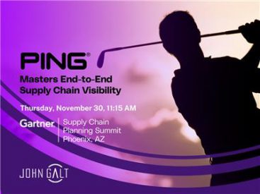 John Galt Solutions’ Customer PING Highlights Role of Visibility in Digital Transformation at the Gartner Supply Chain Planning Summit