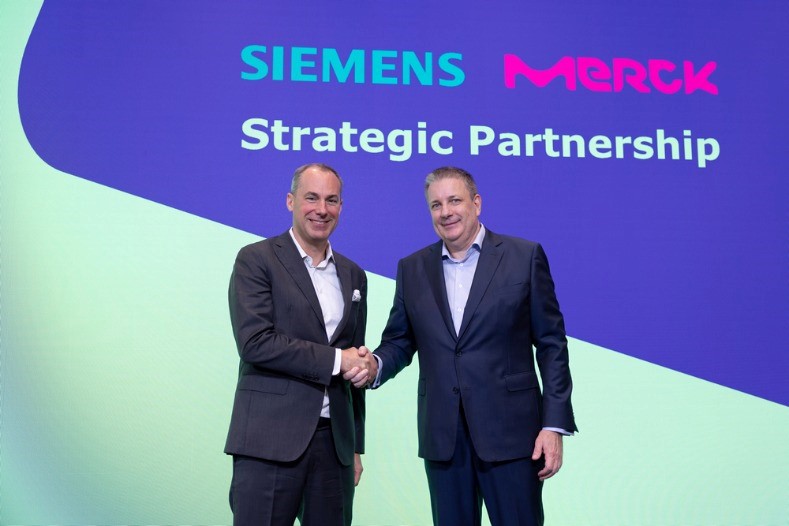 Merck and Siemens Enter Strategic Partnership on Digital Transformation Technology