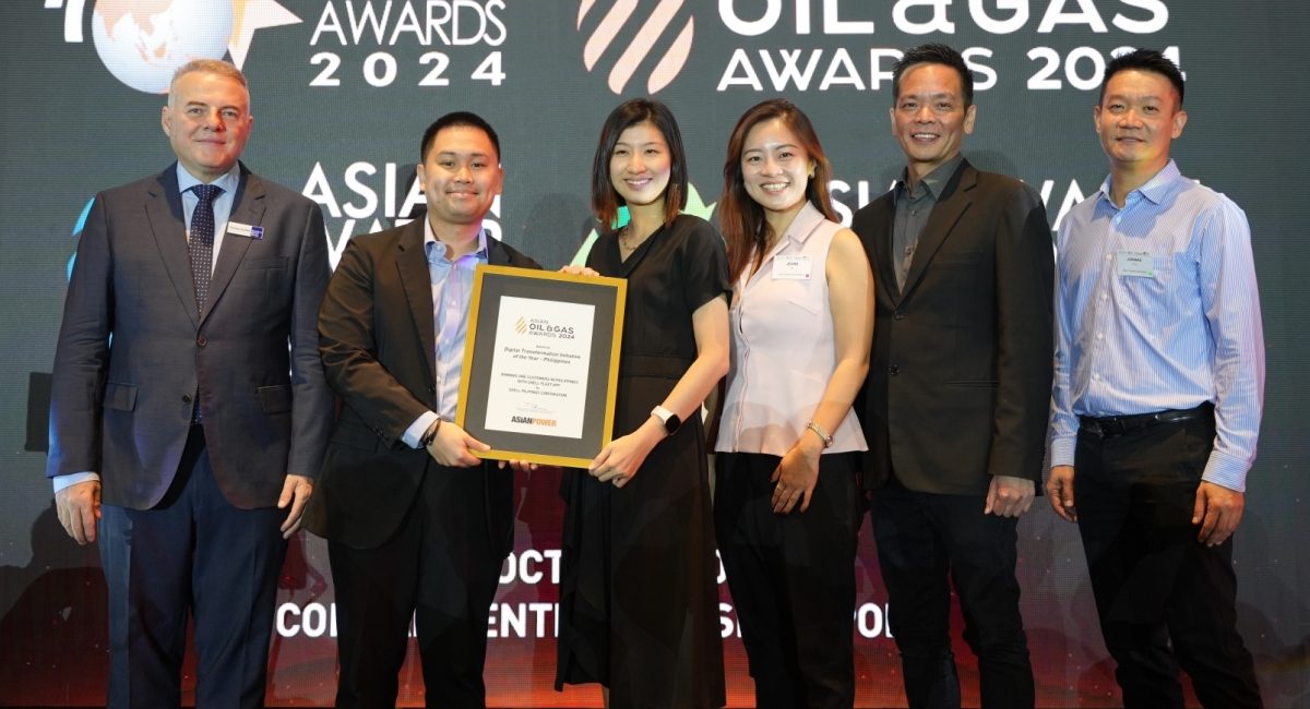 Shell Pilipinas Corporation wins Digital Transformation Initiative of the Year - Philippines category Asian Oil & Gas Awards 2024