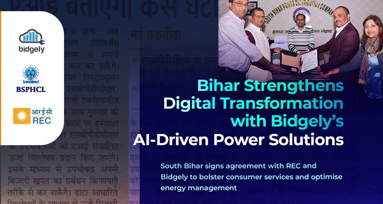 Bihar Strengthens Digital Transformation with Bidgely’s AI-Driven Power Solutions