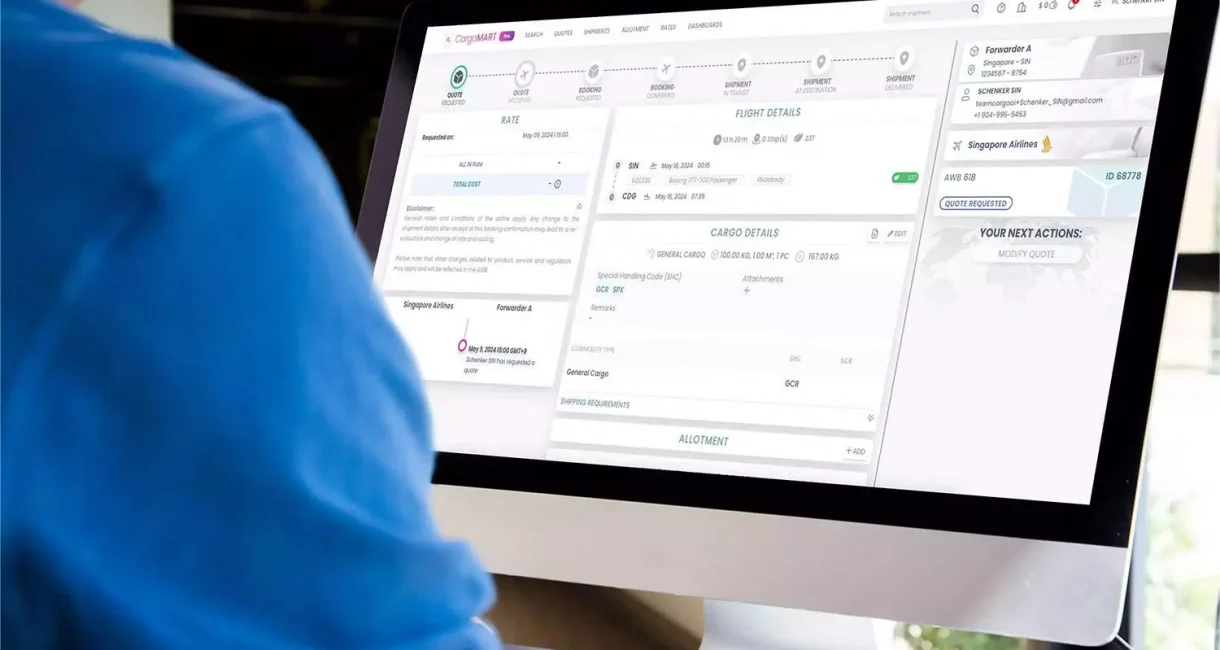 E-booking platforms: Driving digital change in air cargo